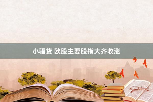 小骚货 欧股主要股指大齐收涨
