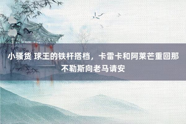 小骚货 球王的铁杆搭档，卡雷卡和阿莱芒重回那不勒斯向老马请安