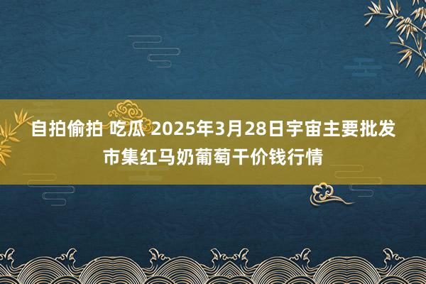 自拍偷拍 吃瓜 2025年3月28日宇宙主要批发市集红马奶葡萄干价钱行情